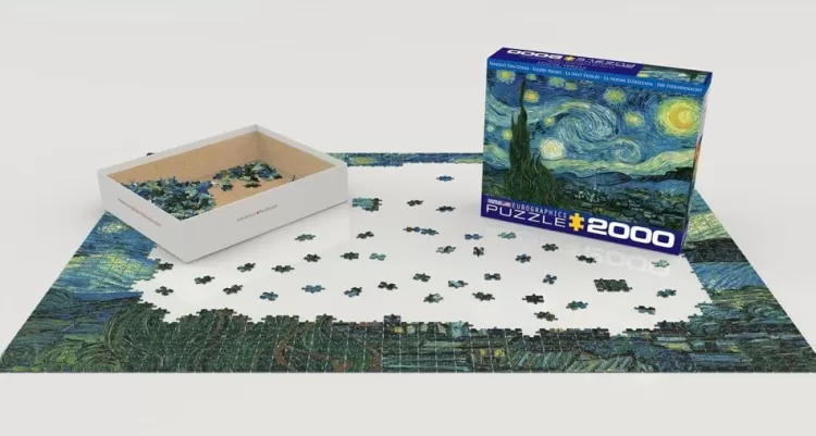 Eurographics Art* - Starry Night - 2000 Piece Jigsaw Puzzle