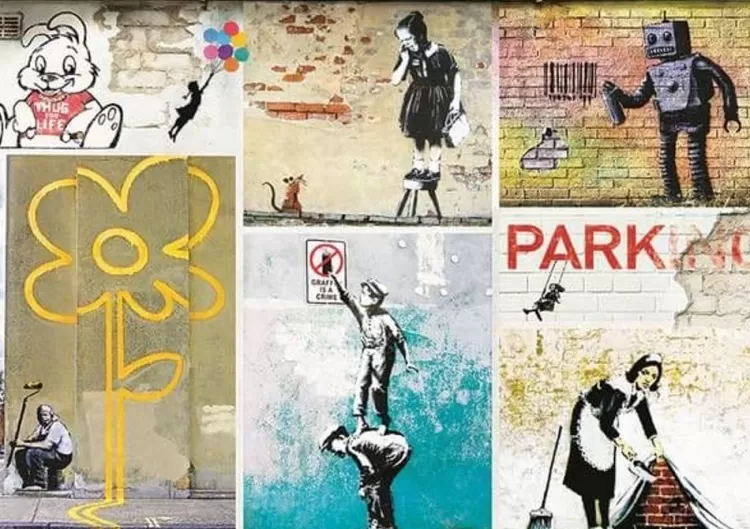 Eurographics Art* - Street Art Banksy - 1000 Piece Jigsaw Puzzle