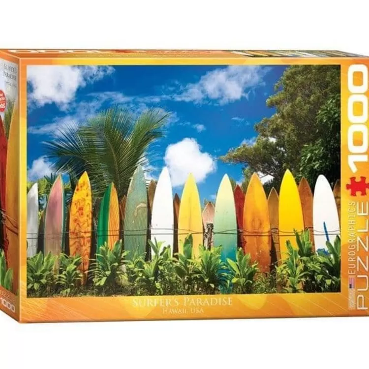 Eurographics Pastimes* - Surfers Paradise Hawaii - 1000 Piece Jigsaw Puzzle