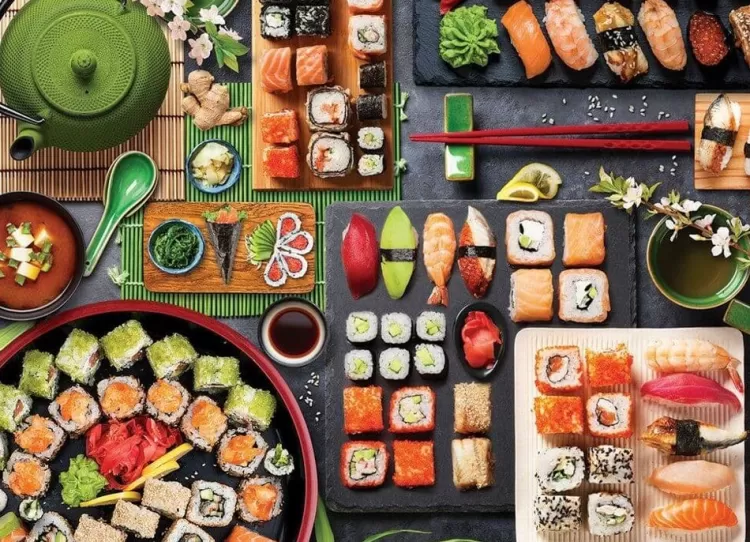 Eurographics Food & Drink* - Sushi Table - 1000 Piece Jigsaw Puzzle