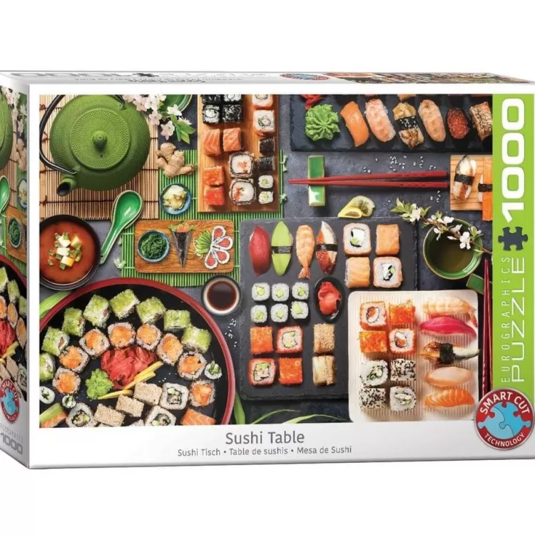 Eurographics Food & Drink* - Sushi Table - 1000 Piece Jigsaw Puzzle