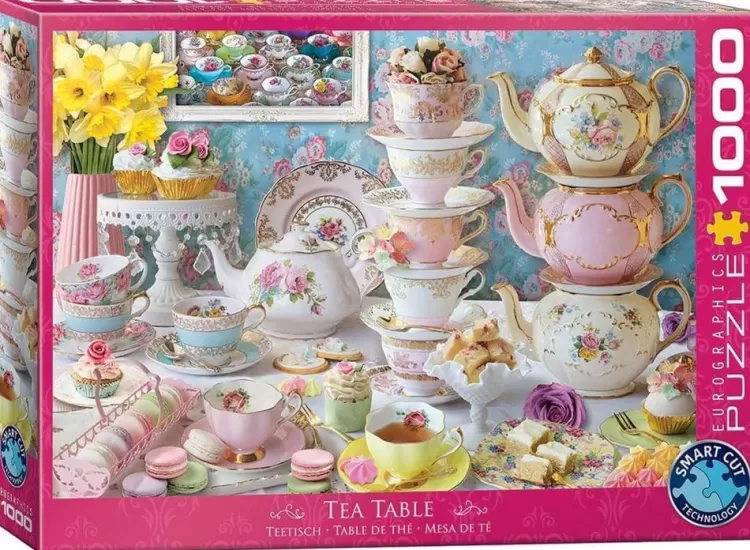 Eurographics Food & Drink* - Tea Table - 1000 Piece Jigsaw Puzzle