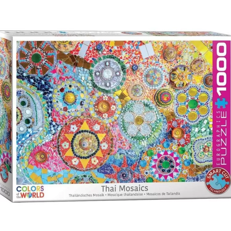 Eurographics Challenging* - Thai Mosaics - 1000 Piece Jigsaw Puzzle