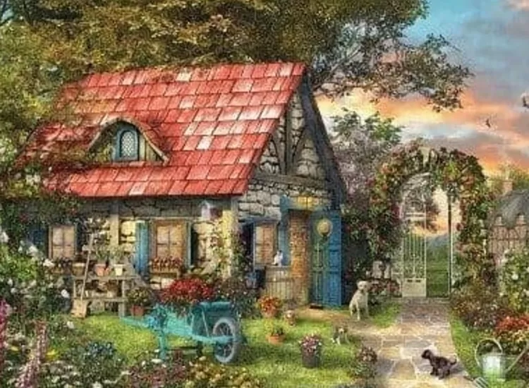 Eurographics Farming* - The Country Shed - 500Xl Jigsaw Puzzle