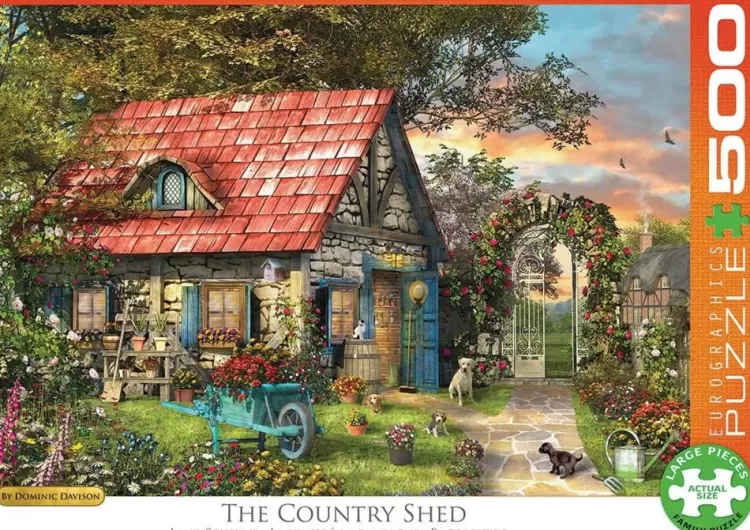 Eurographics Farming* - The Country Shed - 500Xl Jigsaw Puzzle