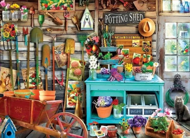 Eurographics Pastimes* - The Potting Shed - 1000 Piece Jigsaw Puzzle