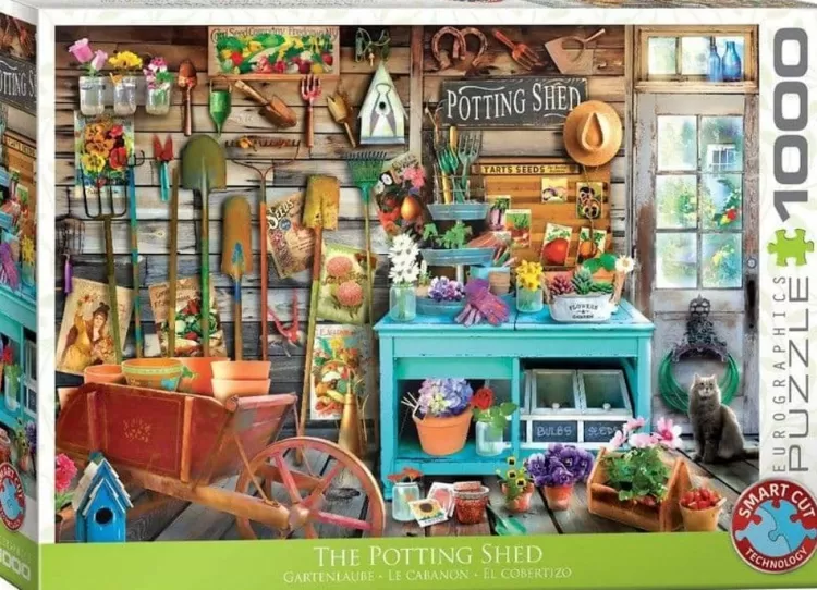 Eurographics Pastimes* - The Potting Shed - 1000 Piece Jigsaw Puzzle