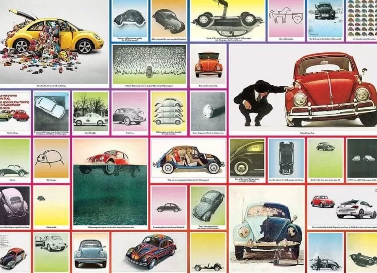 Eurographics Trains & Transport* - The Vw Beetle - 1000 Piece Jigsaw Puzzle