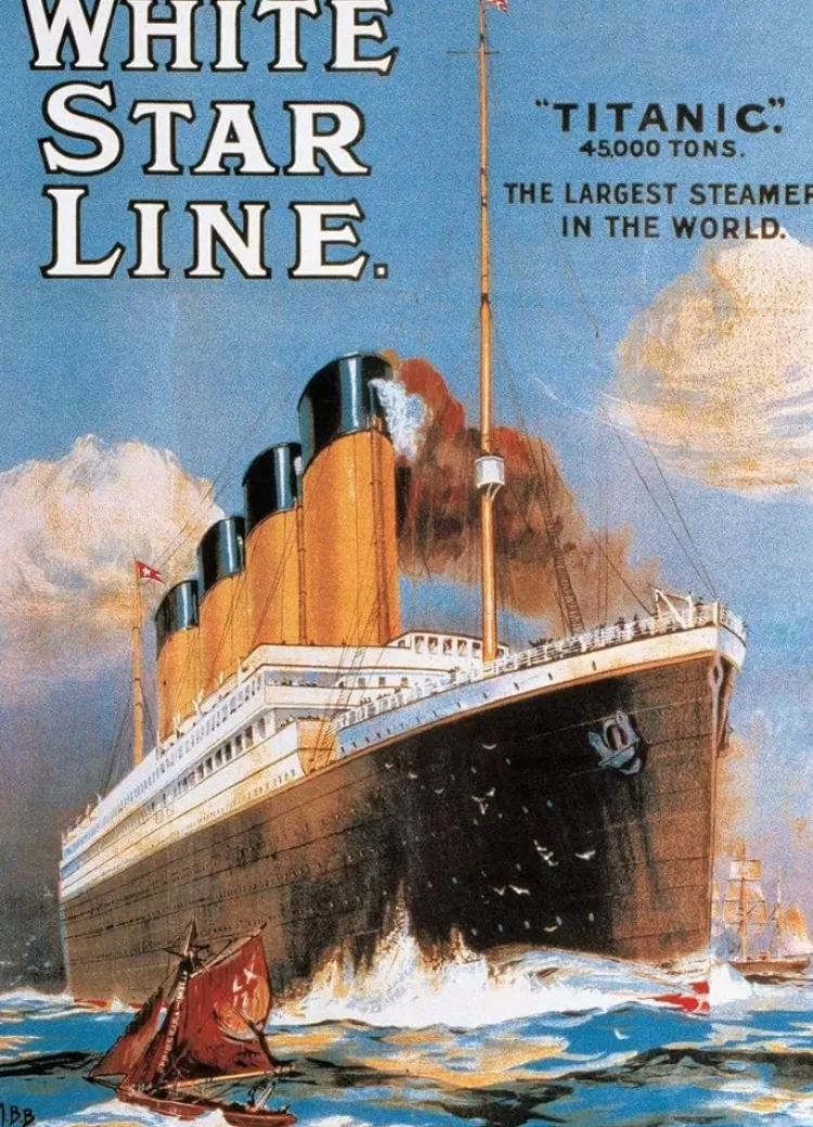 Eurographics Trains & Transport* - Titanic White Star Line - 1000 Piece Jigsaw Puzzle