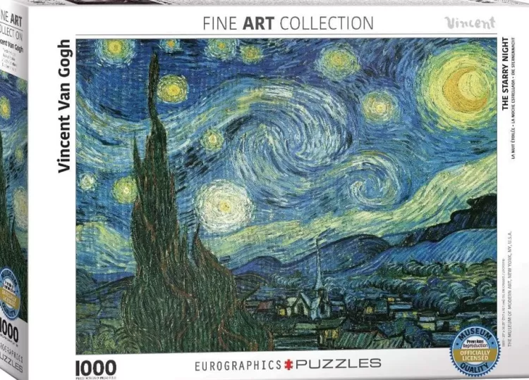 Eurographics Art* - Van Gogh - Starry Night - 1000 Piece Jigsaw Puzzle