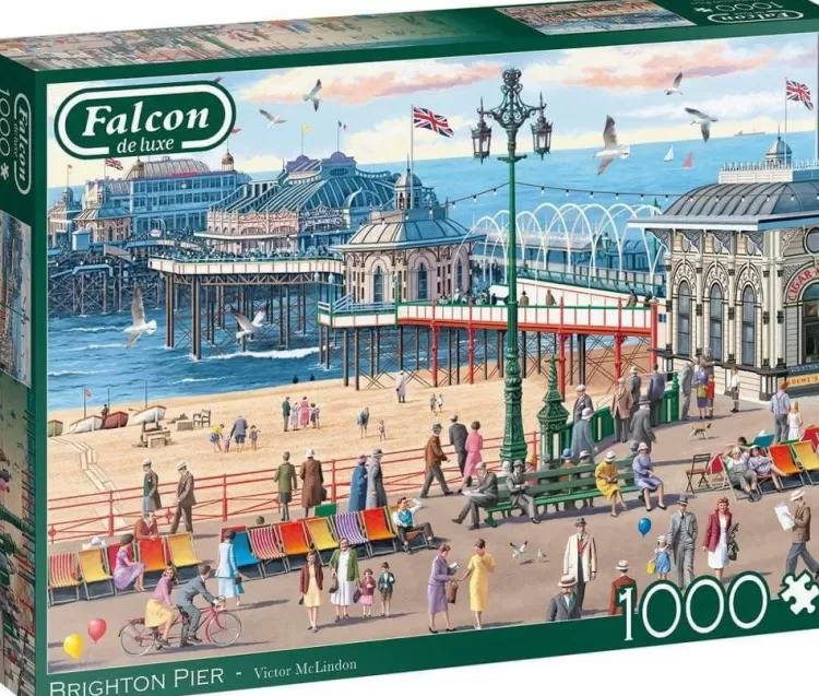 Jumbo Locations & Buildings*Falcon De Luxe - Brighton Pier - 1000 Piece Jigsaw Puzzle