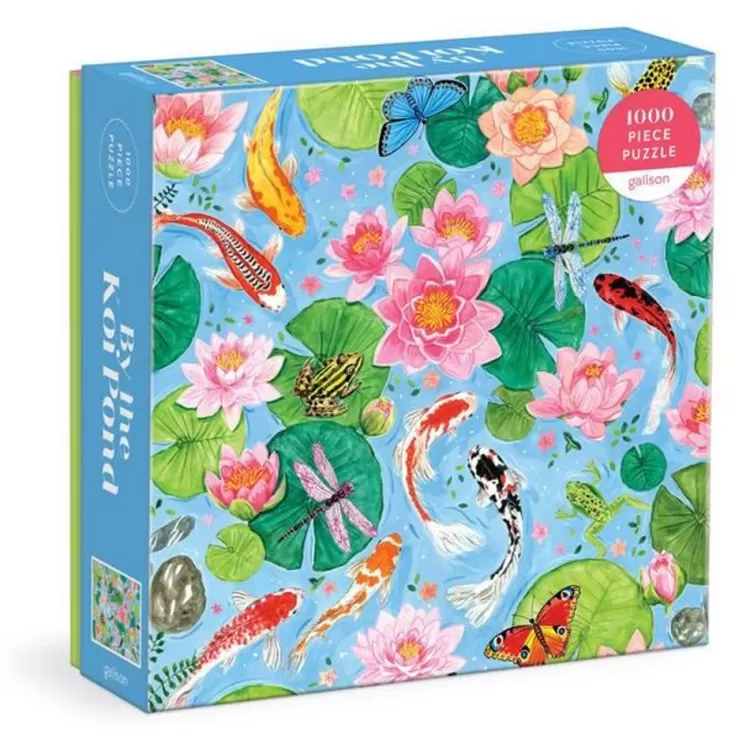 Galison Animals & Wildlife* - By The Koi Pond - 1000 Piece Puzzle