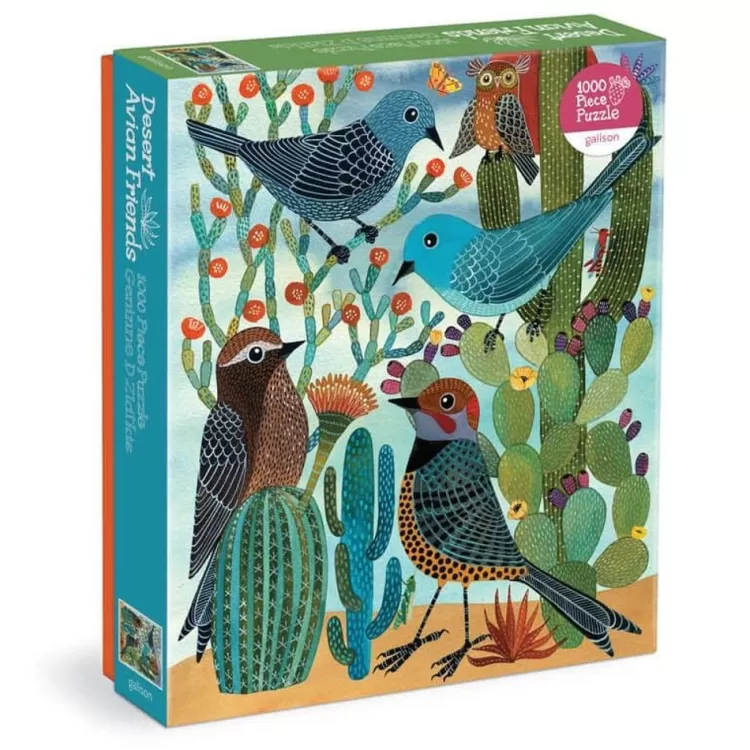 Galison Animals & Wildlife* - Desert Avian Friends - 1000 Piece Jigsaw Puzzle