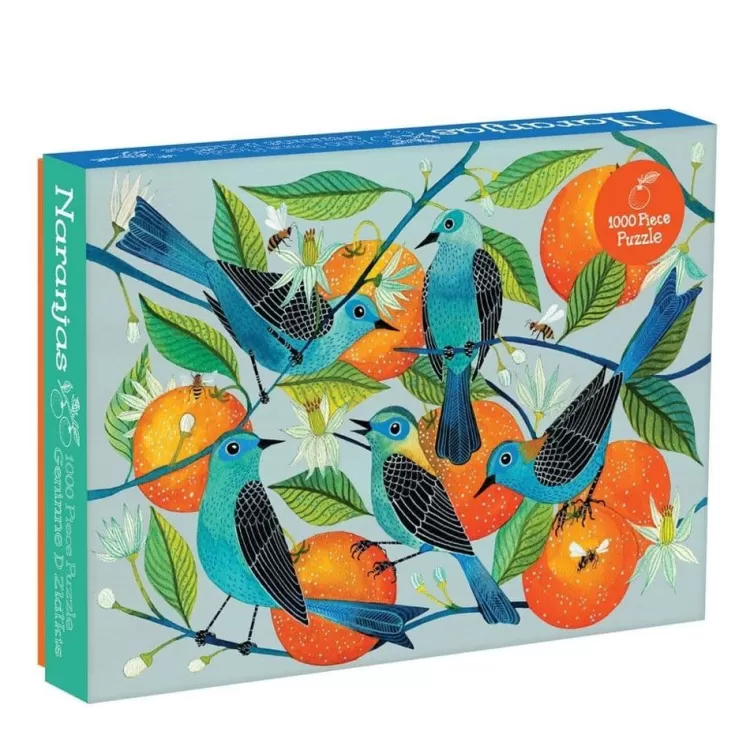 Galison Food & Drink* - Geninne Zlatkis - Naranjas - 1000 Piece Jigsaw Puzzle