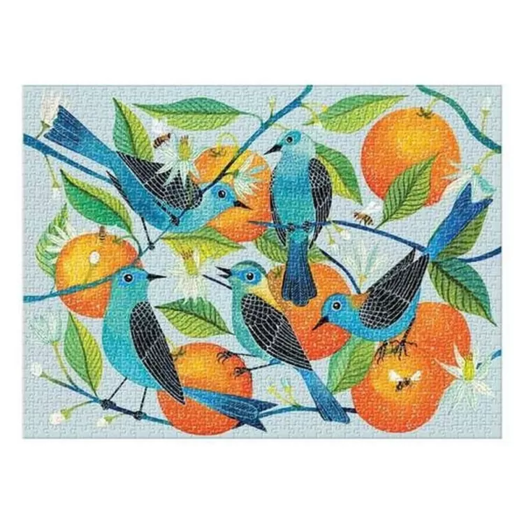 Galison Food & Drink* - Geninne Zlatkis - Naranjas - 1000 Piece Jigsaw Puzzle