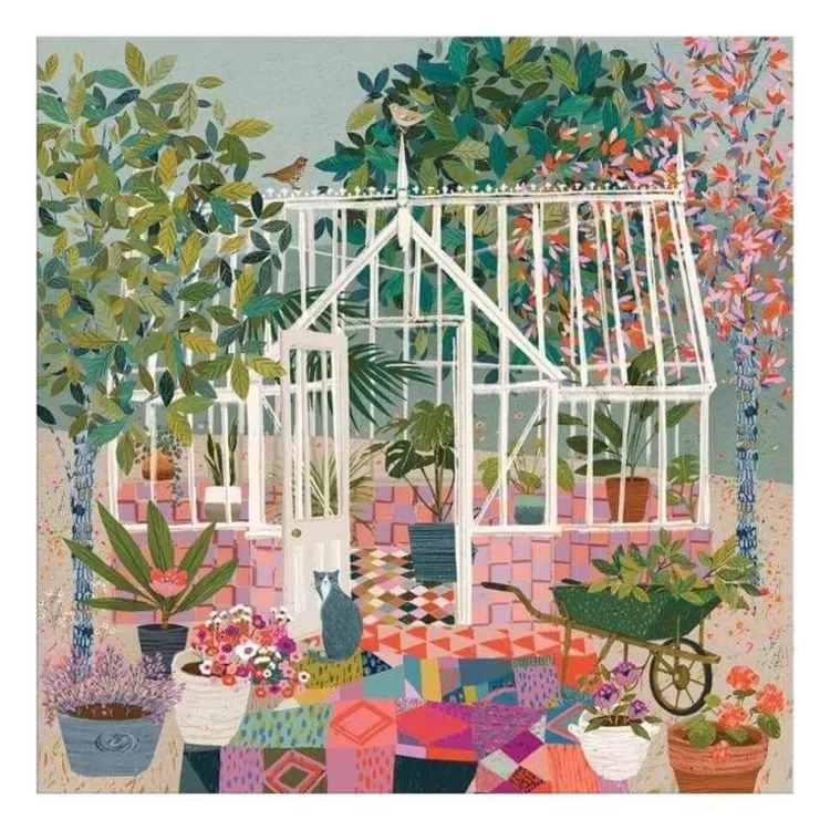 Galison Flowers & Gardens* - Greenhouse Gardens - 500 Piece Jigsaw Puzzle