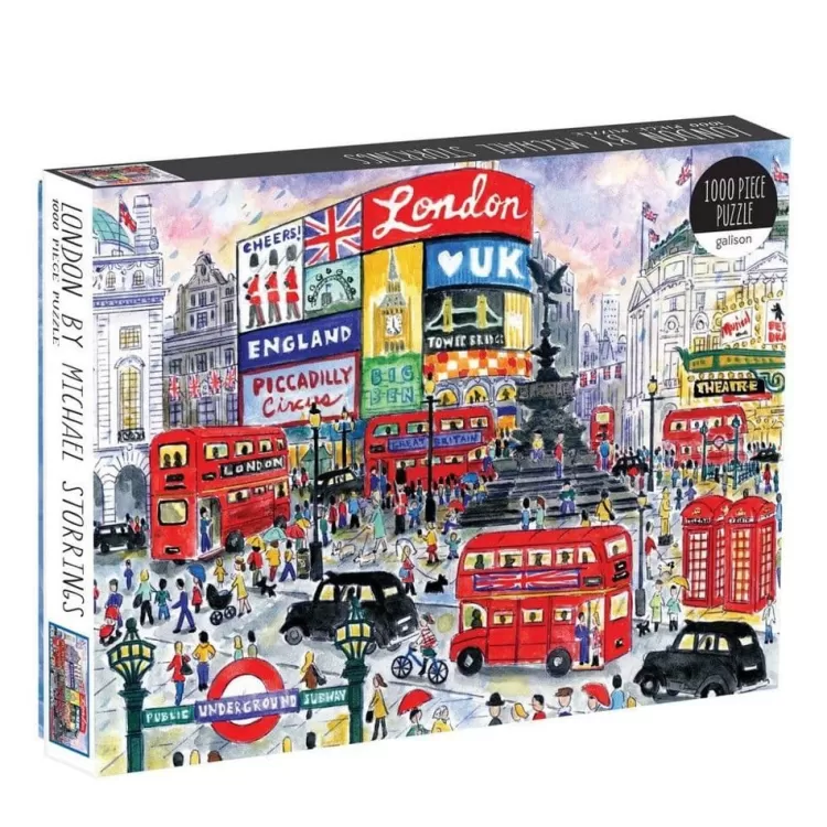 Galison London* - London By Michael Storrings - 1000 Piece Jigsaw Puzzle