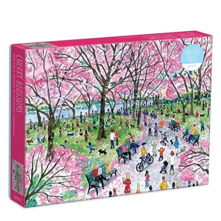 Galison Flowers & Gardens* - Michael Storrings - Cherry Blossoms - 1000 Piece Jigsaw Puzzle