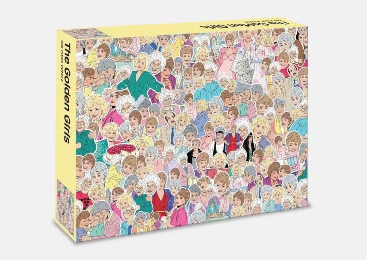 Galison Sound & Screen* - The Golden Girls - 500 Piece Jigsaw Puzzle