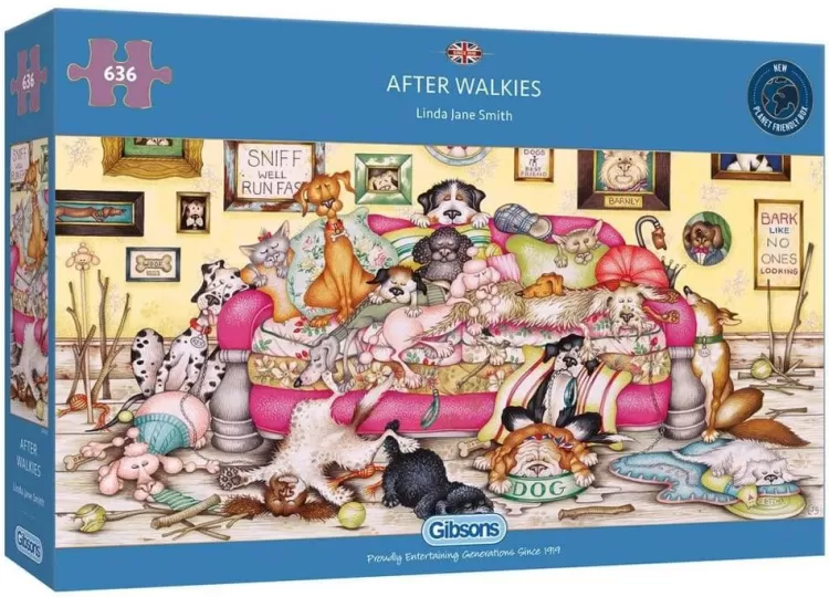 Gibsons Panoramic* - After Walkies - 636 Piece Jigsaw Puzzle