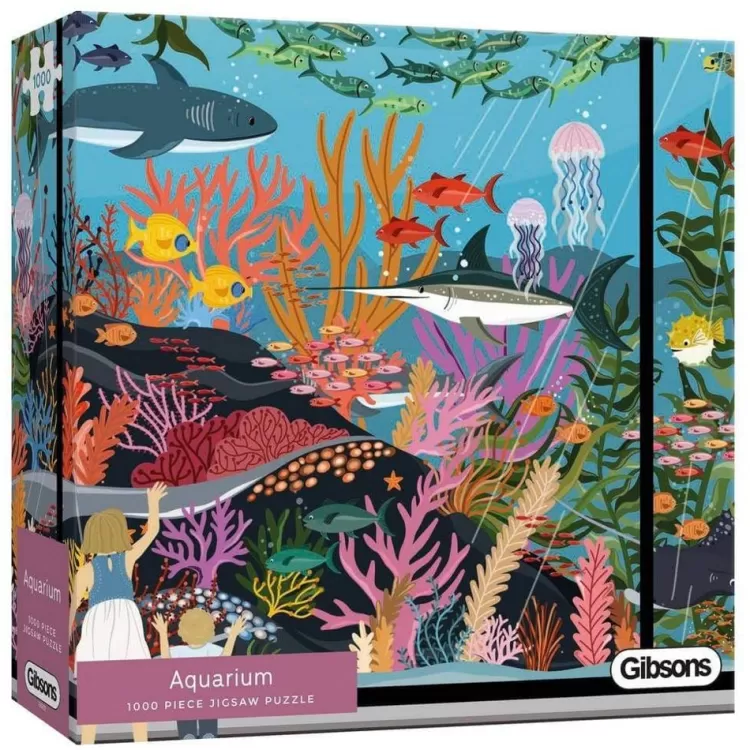 Gibsons Animals & Wildlife* - Aquarium - 1000 Piece Jigsaw Puzzle