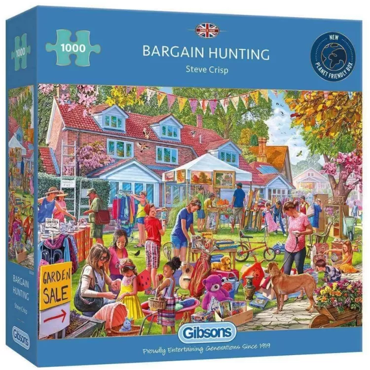 Gibsons Pastimes* - Bargain Hunting - 1000 Piece Jigsaw Puzzle