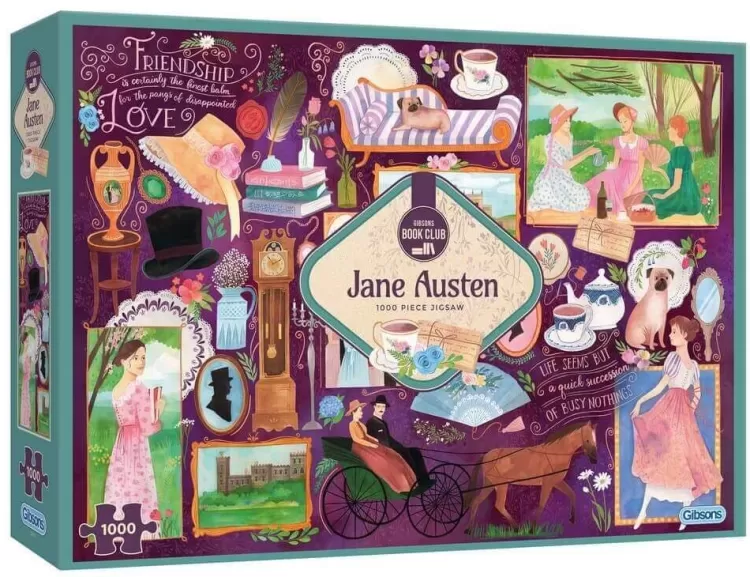 Gibsons Sound & Screen* - Book Club - Jane Austen - 1000 Piece Jigsaw Puzzle