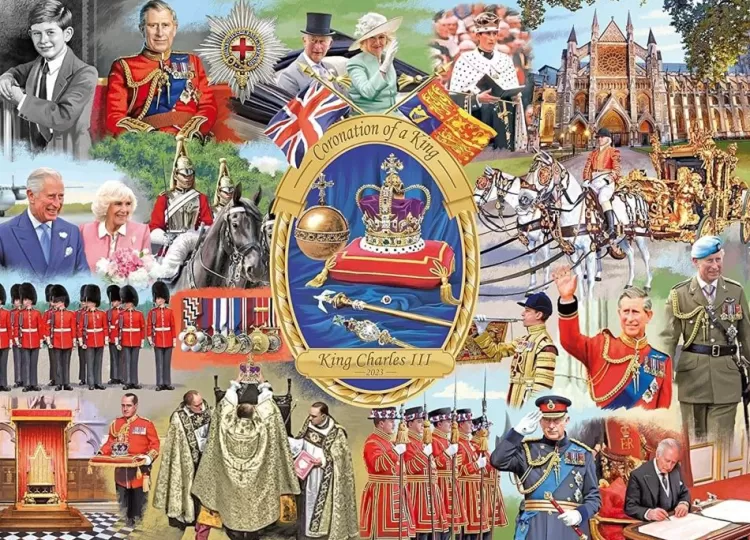 Gibsons Royal* - Coronation Of A King - 1000 Piece Jigsaw Puzzle