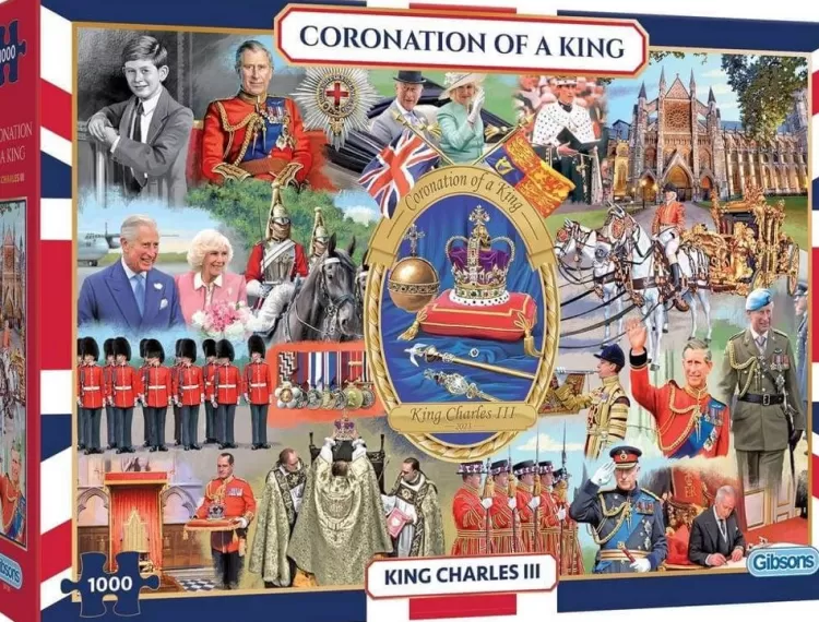 Gibsons Royal* - Coronation Of A King - 1000 Piece Jigsaw Puzzle