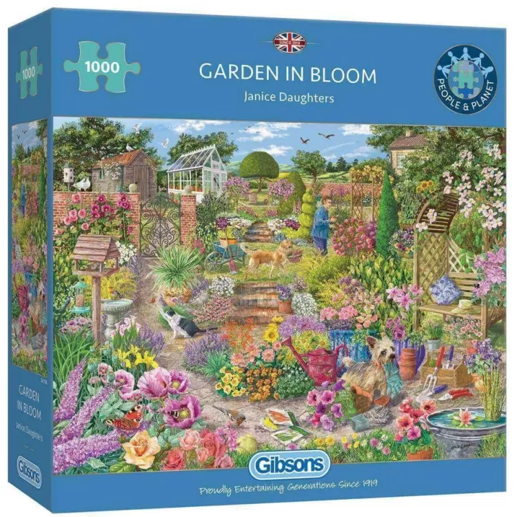 Gibsons Flowers & Gardens* - Garden In Bloom - 1000 Piece Jigsaw Puzzle