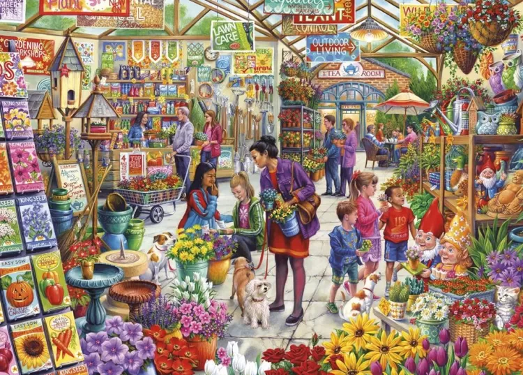 Gibsons Pastimes* - Gardener'S Delight - 1000 Piece Jigsaw Puzzle