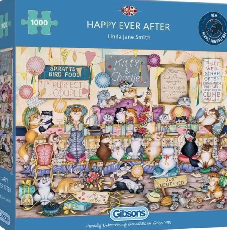 Gibsons Animals & Wildlife* - Happy Ever After - 1000 Piece Jigsaw Puzzle