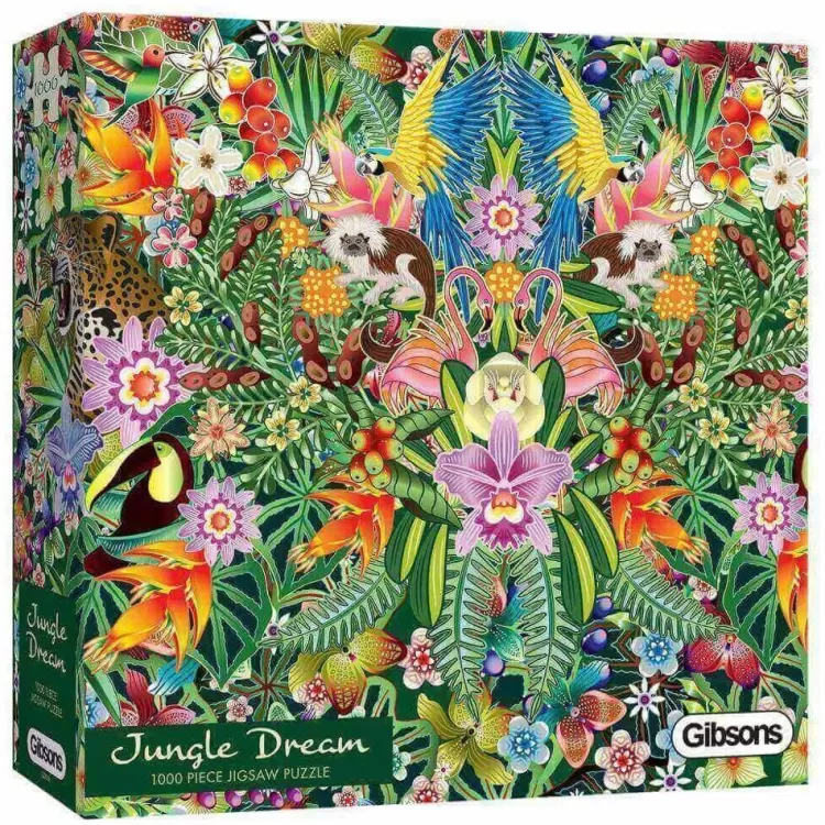 Gibsons Animals & Wildlife* - Jungle Dream - 1000 Piece Jigsaw Puzzle