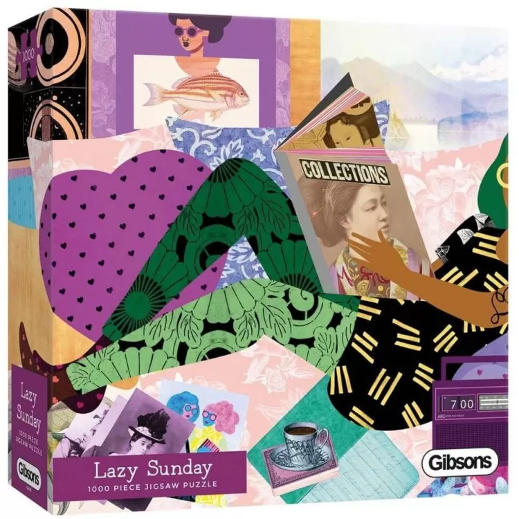 Gibsons Pastimes* - Lazy Sunday - 1000 Piece Jigsaw Puzzle