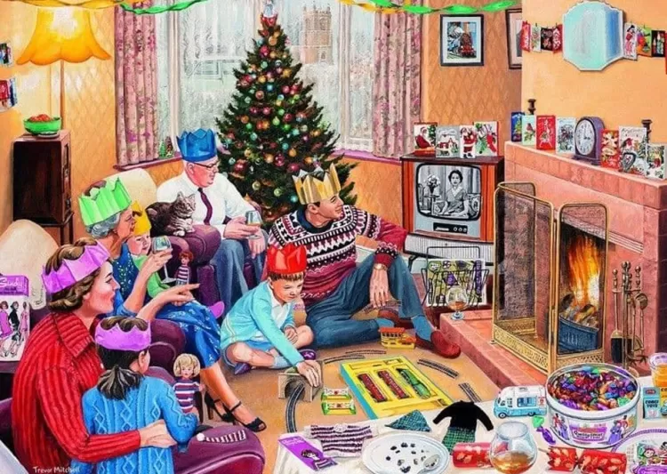 Gibsons Christmas* - Magic Of Christmas - 4 X 500 Piece Jigsaw Puzzle