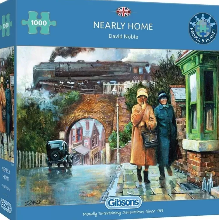 Gibsons Trains & Transport* - Nearly Home - 1000 Piece Jigsaw Puzzle