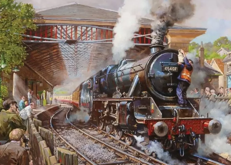 Gibsons Trains & Transport* - Pickering Station - 1000 Piece Jigsaw Puzzle