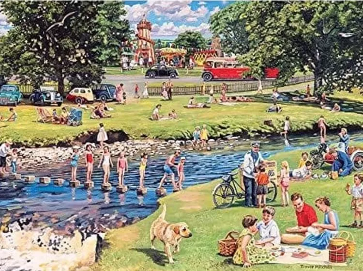 Gibsons Nostalgia* - Stop Me & Buy One - 4 X 500 Piece Jigsaw Puzzle