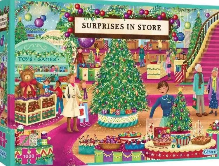 Gibsons Christmas* - Surprises In Store - 1000 Piece Jigsaw Puzzle