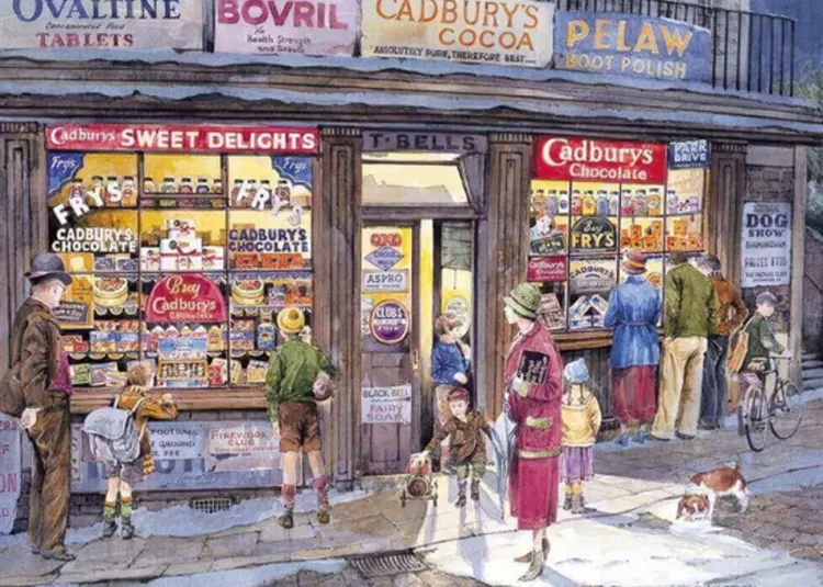 Gibsons Nostalgia* - The Corner Shop - 500 Piece Jigsaw Puzzle