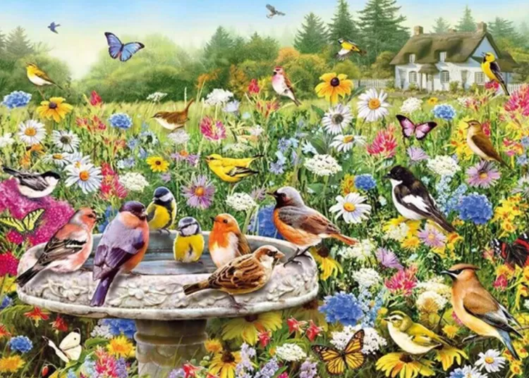 Gibsons Flowers & Gardens* - The Secret Garden - 1000 Piece Jigsaw Puzzle