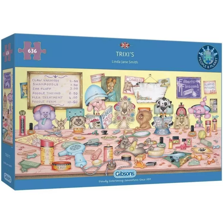 Gibsons Animals & Wildlife* - Trixi'S - 636 Piece Jigsaw Puzzle