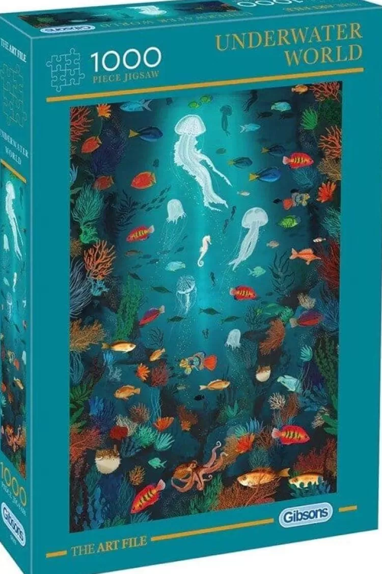 Gibsons Animals & Wildlife* - Underwater World - 1000 Piece Jigsaw Puzzle