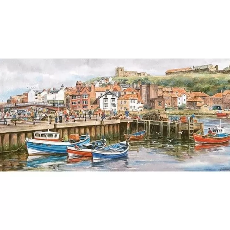 Gibsons Yorkshire* - Whitby Harbour - 636 Piece Jigsaw Puzzle