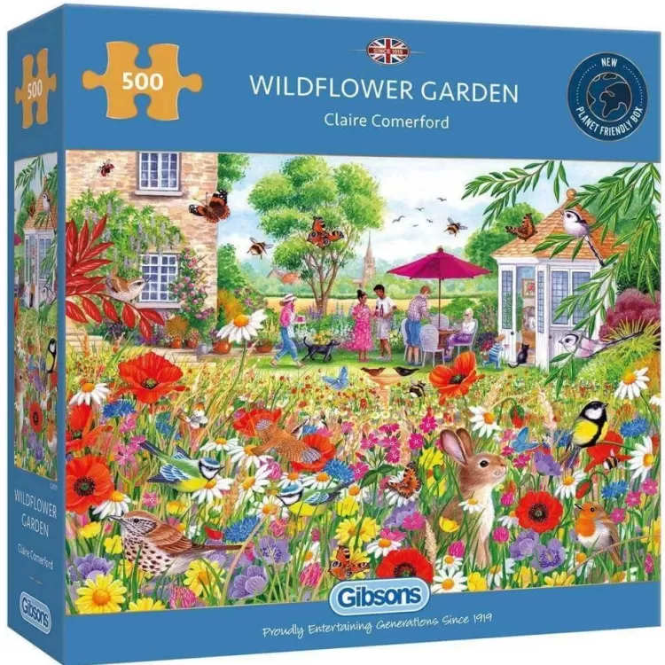 Gibsons Flowers & Gardens* - Wildflower Garden - 500 Piece Jigsaw Puzzle