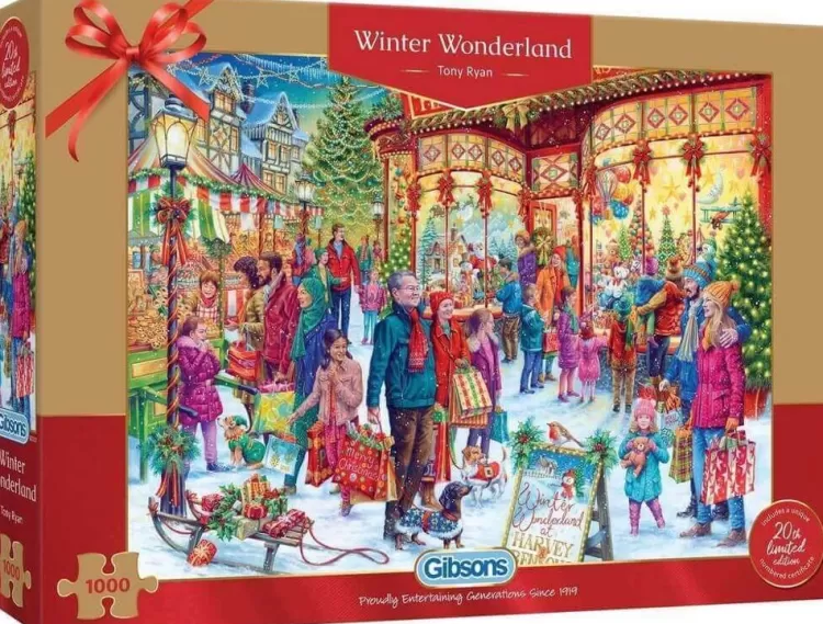 Gibsons Christmas* - Winter Wonderland - Limited Edition - 1000 Piece Jigsaw Puzzle