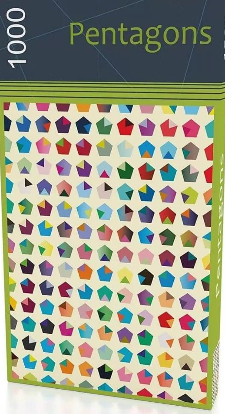 Gorgeous Games Challenging* - Pentagons - 1000 Piece Jigsaw Puzzle