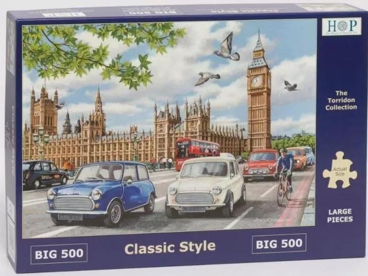 House of Puzzles Trains & Transport* - Classic Style - 500Xl Piece Jigsaw Puzzle