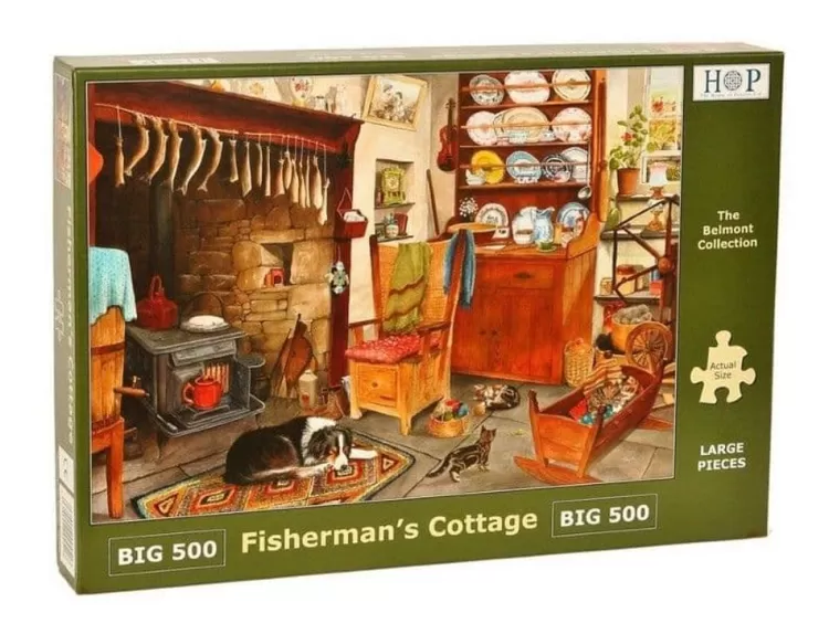 House of Puzzles Cottages* - Fisherman'S Cottage - 500Xl Piece Jigsaw Puzzle