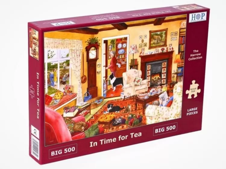 House of Puzzles Food & Drink* - In Time For Tea - 500Xl Piece Jigsaw Puzzle